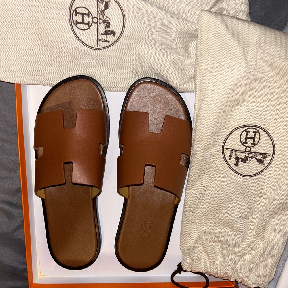 Hermes sandals size 8